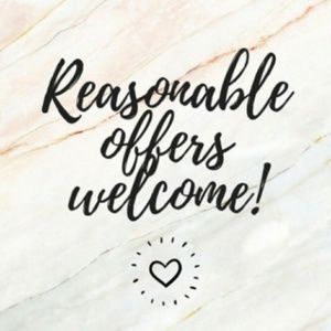 Reasonable Offers Welcome!! 🌿